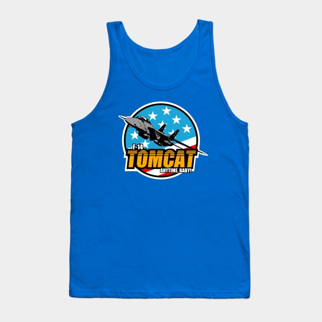 F-14 Tomcat Patch Tank Top by TCP